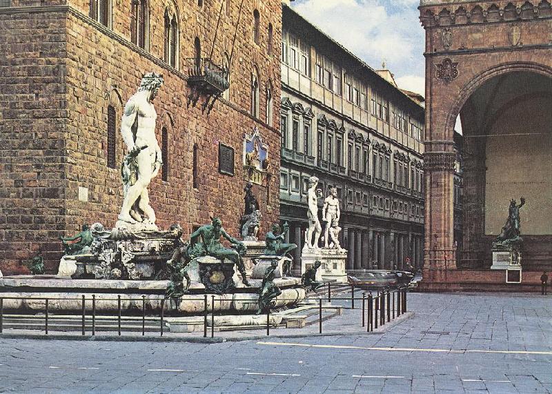 AMMANATI, Bartolomeo The Fountain of Neptune  lll Sweden oil painting art